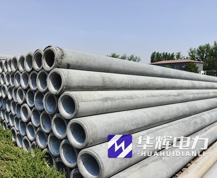 郭河镇12米水泥电线杆